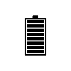 battery charger icon vector logo