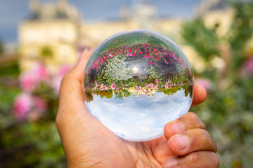 known as an orbuculum, is a crystal or glass ball and common fortune-telling object. It is generally associated with the performance of clairvoyance and scrying in particular.