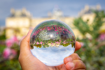 known as an orbuculum, is a crystal or glass ball and common fortune-telling object. It is generally associated with the performance of clairvoyance and scrying in particular.