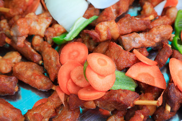 Chinese snack mutton