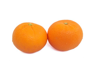 orange isolated on white background
