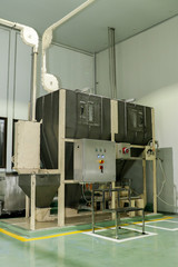 Rice grinder before going into the brewing process