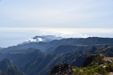 Madeira portugal pico do arieiro