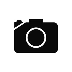 photo icon trendy flat design