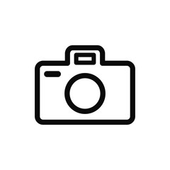 photo icon trendy flat design