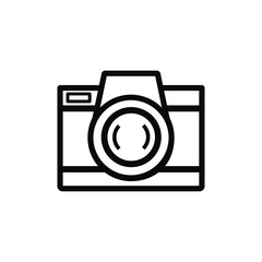 photo icon trendy flat design
