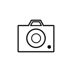 photo icon trendy flat design