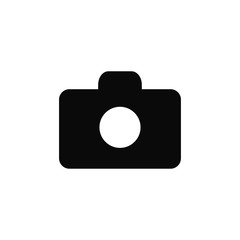 photo icon trendy flat design