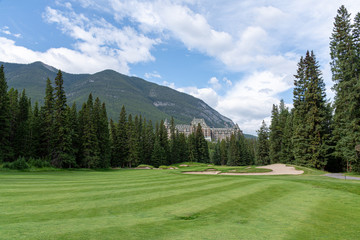 14th hole at Banff Springs Golf Course, Banff, Canada