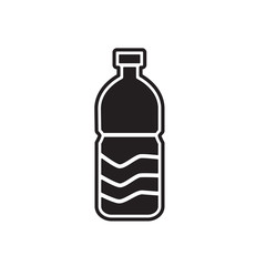 bottle icon vector trendy flat design 