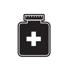 Obraz premium bottle icon vector trendy flat design 