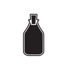 bottle icon vector trendy flat design 