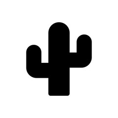 Cactus icon,vector illustration. Flat design style. vector cactus icon illustration isolated on White background, cactus icon Eps10. cactus icons graphic design vector symbols.