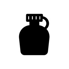 Water canteen icon,vector illustration. Flat design style. vector water canteen icon illustration isolated on White background, water canteen icon Eps10.