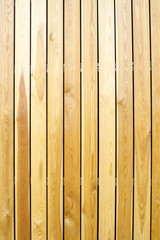 Vertical view of wooden planks, natural textured background