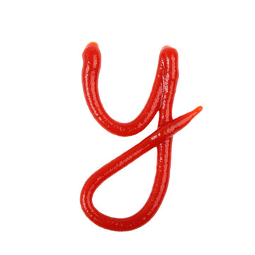 Ketchup Small Letter Y