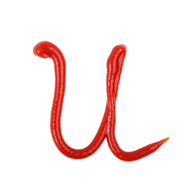 Ketchup Small Letter U
