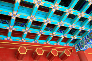 paint the ceiling in a temples