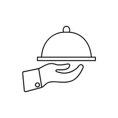 Restaurant icon suitable for info graphics, websites and print media. Vector icon.