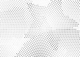 Abstract halftone dotted background. Monochrome pattern with dot and circles.  Vector modern pop art texture for posters, sites, business cards, cover postcards, interior design, labels, stickers.