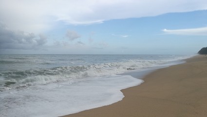Natai beach, quite, peaceful and beautiful beach at Phang-nga provience, Thailand