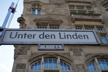 Obraz premium Strassenschild 