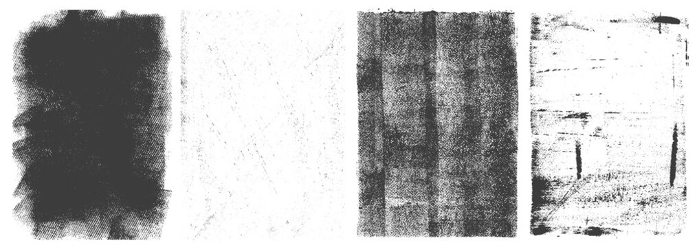 Grunge vertical frames retro set