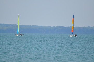 Naklejka premium Sailboat