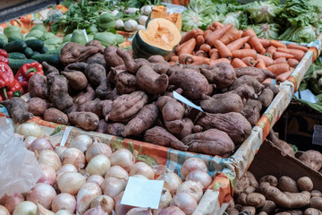 Obstmarkt, Funchal, Madeira, Portugal