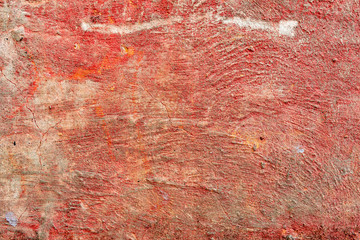 Texture of a concrete wall with cracks and scratches which can be used as a background