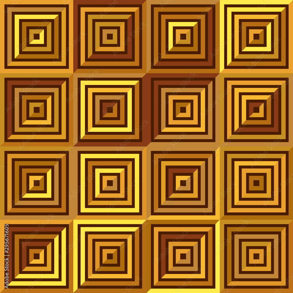Aufkleber seamless geometric pattern with squares. colorful vector background