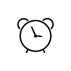Alarm clock icon Vector Illustration, Vector EPS 10.