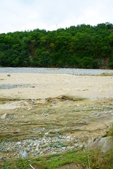 Flood damage caused by typhoon 19 