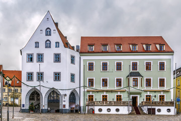 Square in Freising, Germany