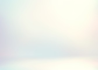 Wonderful light blank 3d background. Bright holographic wall illustration. Shiny room graphic. Pastel delicate template. Elite decor.