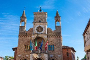 The town of Pordenone / Town hall