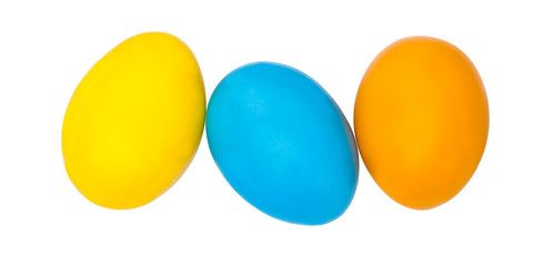 Bunte Ostereier Freisteller