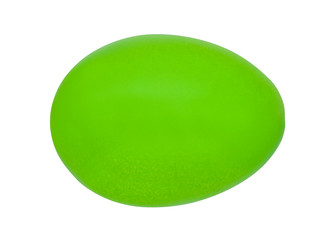 Grünes Osterei Freisteller