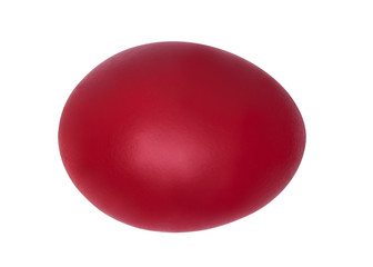 Rotes Osterei Freisteller