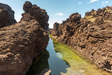lava pools of Porto Moniz