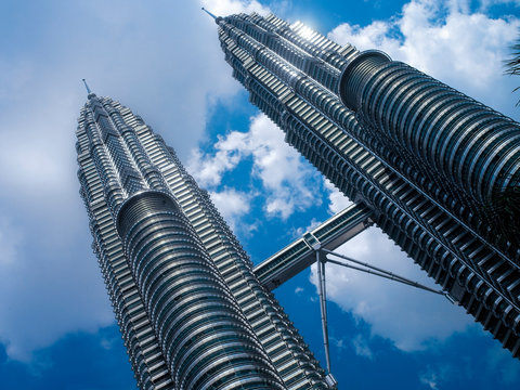 The Petronas Twin Towers - Kuala Lumpur - Malaysia