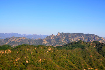 Fototapeta na wymiar mountain scenery is in a geological park