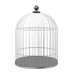 realistic vector illustration isolated cage bird