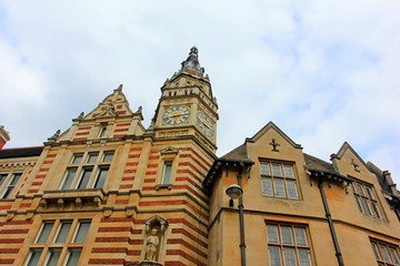 Fototapeta premium Cambridge building scenery, England