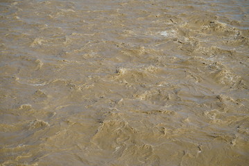 Flood damage caused by typhoon 19 