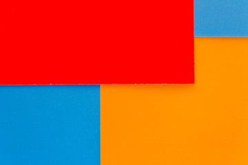 Picture in the form of a set of multi-colored squares and rectangles