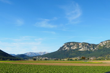 Obraz premium Gebiet Schneeberg Hohe Wand