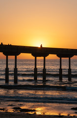 Ocean Beach Pier Sunset