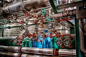 pipes and valves