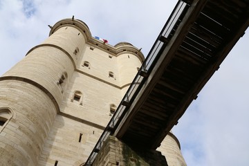 Château de Vincennes, paris, france, castle, tower, stone, medieval, architecture, building, old, bridge, historic, monument, fortress, wall